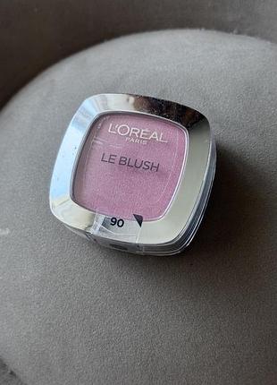 Рум'яна для обличчя l'oreal paris alliance perfect le blush, 90 luminous rose