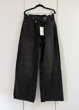 Джинси zara wide leg джинси палаццо