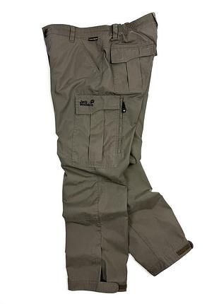 Карго штани текінгові jack wolfskin
