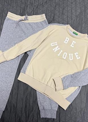 Трикотажний костюм united colors of benetton , м ( 7-8 років), 130 см