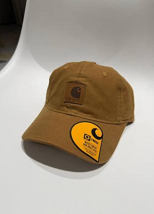 Carhartt canvas cap force unisex brown tan