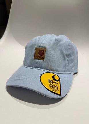 Carhartt canvas cap force unisex light blue