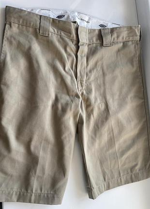 Шорти dickies original slim straight beige