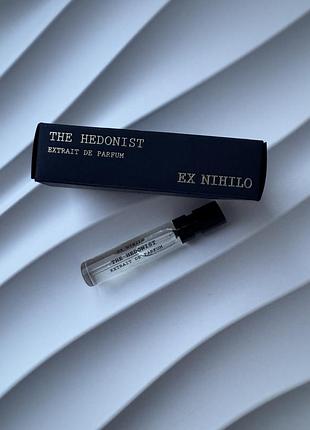 Ex nihilo the hedonist extrait 2 ml фірмовий пробник