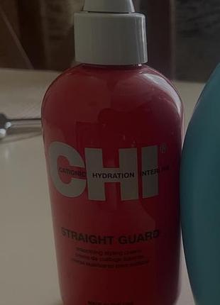 Chi straight quard крем для укладки
