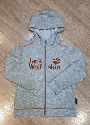 Худі кофта jack wolfskin на 8 років, 128см
