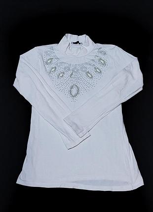Ошатна біла водолазка (гольф) gülnur kids 158-164р 8300 б