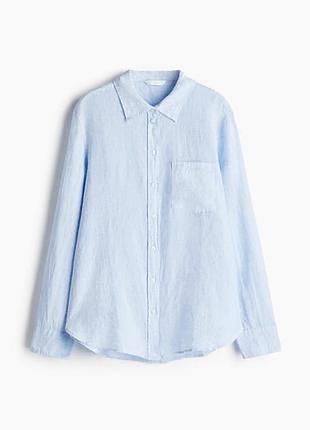Лляна сорочка h&m