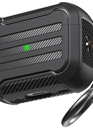 Защитный чехол ahastyle carbon case для apple airpods pro 2 является не только стильным, но и функциональным аксессуаром, который значительно увеличит