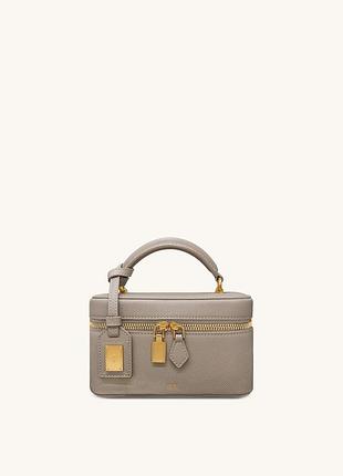 Жіноча сумочка jw pei cleo box shape top handle bag taupe