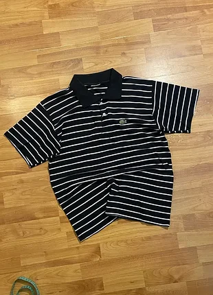 (м) хлопковая футболка поло lacoste бавовняна polo