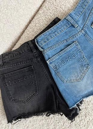 Alexander wang шорти джинсові класичні короткі