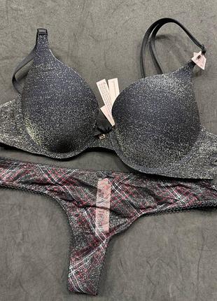 Комплект білизни бюст+трусики victoria’s secret оригінал