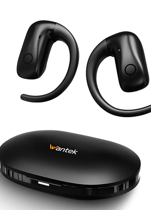 Наушники-вкладыши wantek® obt030 3 открытым креплением. открытые наушники-вкладыши с креплением на ушах, bluetooth 5.4, надежной и легкой посадкой