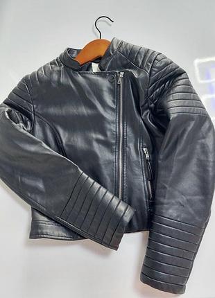 Продам дитячу шкіряну куртку h&m