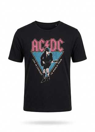 1+1=3! модна футболка ac/dc divided by h&m