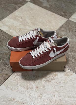 Кросівки кеди nike blazer low 77 suede оригінал скейт y2k sk8