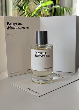 Maison crivelli papyrus moleculaire
парфумована вода 100 мл оригінал
