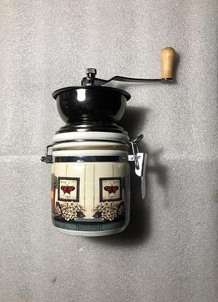 Кофемолка жернововая royal porcelain ручная керамика для кофе