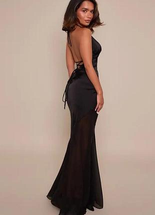 Распродажа платье prettylittlething с открытой спиной
