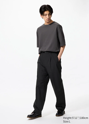 Штани uniqlo airsense pleated wide