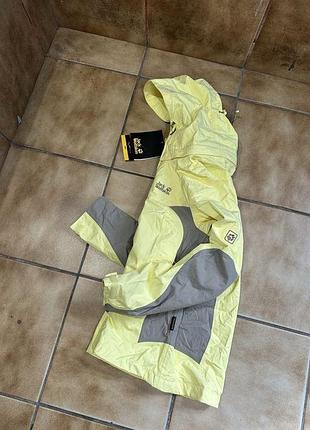 Женская мембрана куртка jack wolfskin оригинал texapore новая водостойкая новая туристическая на утяжках с вентиляцией