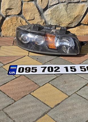Фара передняя с линзой правая fiat punto 2 фиат пунто 2 99-03r