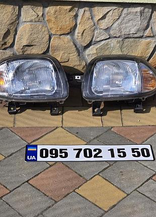 Фары передние renault clio 2, рено клио 2