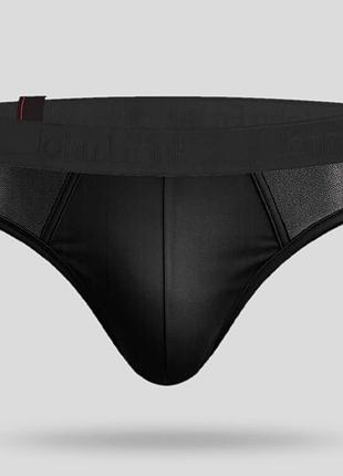 Чоловічі вишукані сліпи чорного кольору jfbriefxsrn100-black xxl(54)
