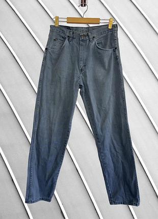 Мужские винтажные голубые джинсы wrangler w30 l32 оригинал вранглер прямые джинсы 2000s vintage straight 46 48