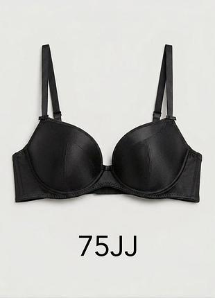 Атласний бюстгальтер бра plus size bravissimo 34jj 75jj 🔥🔥🔥