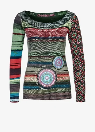 Хлопковый свитшот от desigual/s/