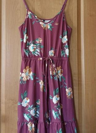 Сарафан женский с карманами летний повседневный