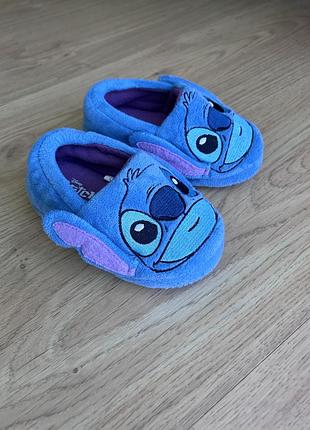 Дитячі домашні капці disney stitch (стіч) 26 розмір