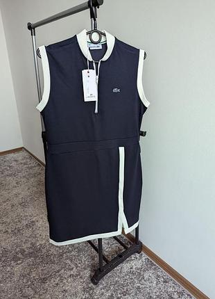 Сукня трендова класична спортивна нова синя м-л lacoste