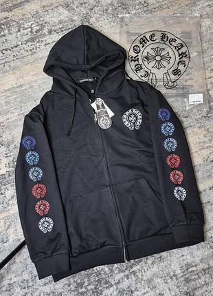 Зіпка chrome hearts/зіпка хром хартс/зіпка унісекс