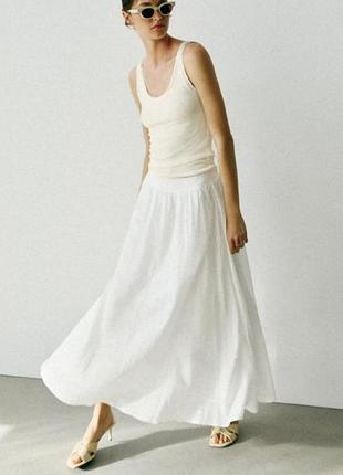 Юбка zara, меди