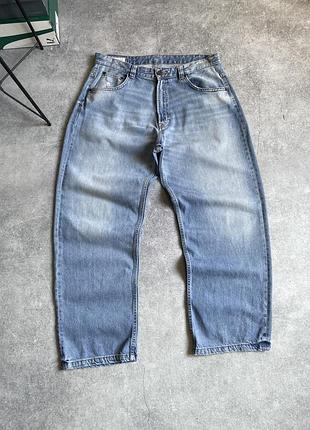 Zara skater fit washed jeans оригінал чоловічі джинси штани skate sk8 скейтер скейт беггі baggy loose широкі біг бой big boy зара світлі сині баггі