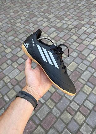 Adidas deportivo футзалки копки чорні футбольні оригінал if1405