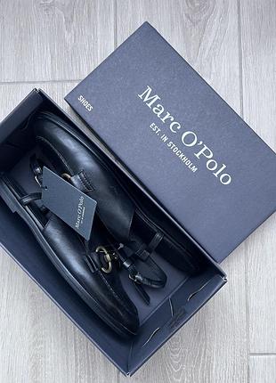 Шкіряні мюлі mark o‘polo мокасині  шкіряні жіночі