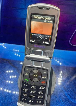 Ретро телефон samsung sgh-e490 (золотий / срібло) 2