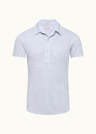 Поло футболка з м'якого джерсі льону р.xxl orlebar brown,p.xxl