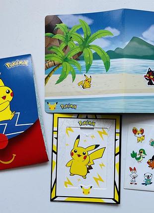 Набір паперовий покемон з маку pokémon
