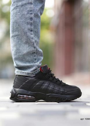 Кроссовки 41 мужские air max95 black red