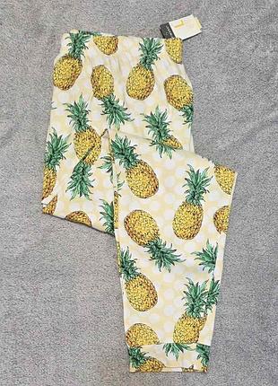 🍍 женские пижамные штаны primark 🍍новые, сток с биркой 📏 размер: l-xl (sk 14–16 / eur 42–44).