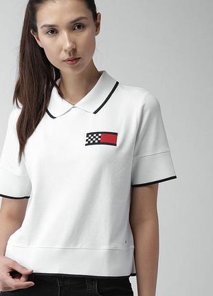 Стильна жіноча футболка-кофта tommy hilfiger .s