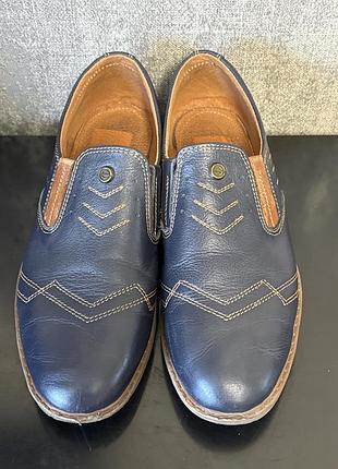 Шкіряні туфлі 38 розмір constanta shoes