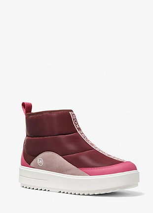 Дутики ботінки черевики michael kors emmett quilted sneaker boot