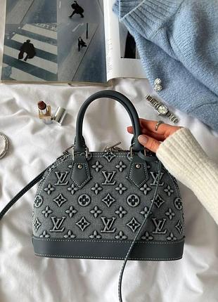 Louis vuitton alma bb denim monogram