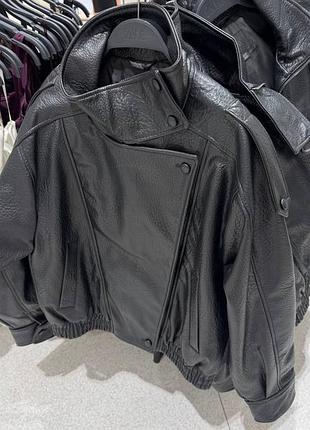 Куртка косуха бомбер zara